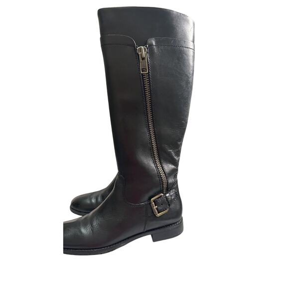 Corso Como "RIVET" Womens Riding‎ Boot Black Sz 8M - Picture 2 of 8